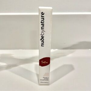 NEW Nude By Nature Satin Liquid Lipstick (10 Terracotta)